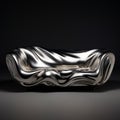Avicii-inspired Silver Couch With Fluid Surrealism Design