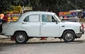 View of an ambassador car in the office of Jalandhar municipal corporation