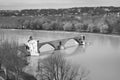 Avignon bridge, France - Pont d'Avignon Royalty Free Stock Photo