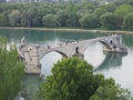 Avignon Bridge Royalty Free Stock Photo