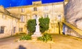 Avignon home at night, France Royalty Free Stock Photo