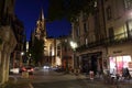 Avignon by night - town in France Royalty Free Stock Photo