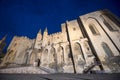 Avignon, Palais des Papes by night Royalty Free Stock Photo