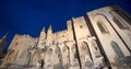 Avignon, Palais des Papes by night Royalty Free Stock Photo