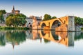 Avignon, Provence, France - Pont Saint-Benezet Royalty Free Stock Photo