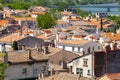 Avignon. Scenic aerial view of the city on a sunny day.