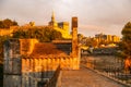 Avignon at sunset, France