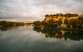 Avignon at sunset, France