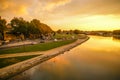 Avignon at sunset, France