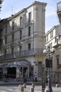 Avignon, 10th september: Street view scene from Avignon in Provence France