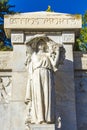 Avignon War memorial, Le monument aux morts at Jardin des doms in Avignon, France