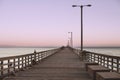 Avila Beach Pier at Dusk Royalty Free Stock Photo