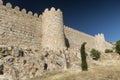 Avila Castilla y Leon, Spain: walls. Royalty Free Stock Photo