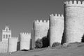 Avila Castilla y Leon, Spain: walls Royalty Free Stock Photo