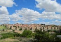 Avila castle city walls, Spain Royalty Free Stock Photo