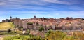 Avila Castle Walls Ancient Medieval City Cityscape Castile Spain Royalty Free Stock Photo