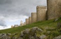 Avila City Walls Royalty Free Stock Photo