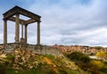 Avila with Los Cuatro Postes monument