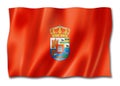 Avila province flag, Spain