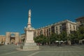 Santa Teresa de Jesus square and Alcazar Gate at Avila