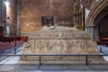 Avila, Spain - September 9, 2017: The burial place of Don Juan, son of Reyes CatÃÂ³licos, Fernando and Isabel, inside The Royal