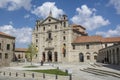 Santa Teresa Convent facade located at Avila, Spain