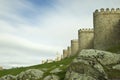 Avila walls. Royalty Free Stock Photo