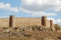 The Avila Walls, Spain Royalty Free Stock Photo