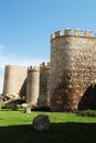 The Avila Walls, Spain Royalty Free Stock Photo