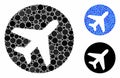 Avion Mosaic Icon of Circles