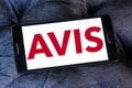 Avis car rental company logo