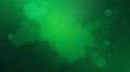 Avisque of abstract green hues and blurred shapes Royalty Free Stock Photo