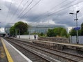 Aviva stadium Dublin seen from Lansdowne Road dart