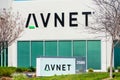 Avnet Silicon Valley office. Avnet, Inc. is one of the world`s largest distributors of electronic components and embedded Royalty Free Stock Photo