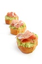 Avocado appetizer Royalty Free Stock Photo