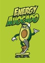 AVOCADO CARTOON