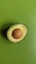 Avocado cut half Royalty Free Stock Photo