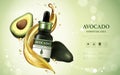 Avocado essential oil ads