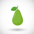 Avocado flat icon