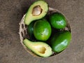 Avocado is a good fruit for health Royalty Free Stock Photo