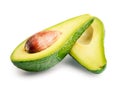 Avocado Halves Royalty Free Stock Photo