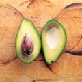 Avocado halves