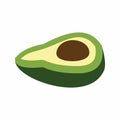 Avocado icon vector image.
