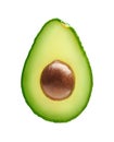 Avocado isolated Royalty Free Stock Photo