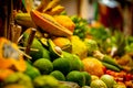 Very Fruit Goodies in the Market in Madeira