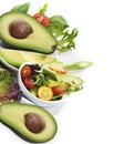 Avocado Salad Royalty Free Stock Photo