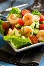 Avocado shrimp salad