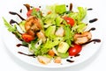 Avocado and shrimps salad Royalty Free Stock Photo