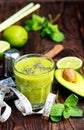 Avocado smoothie Royalty Free Stock Photo