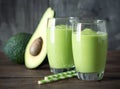 Avocado Smoothie Royalty Free Stock Photo